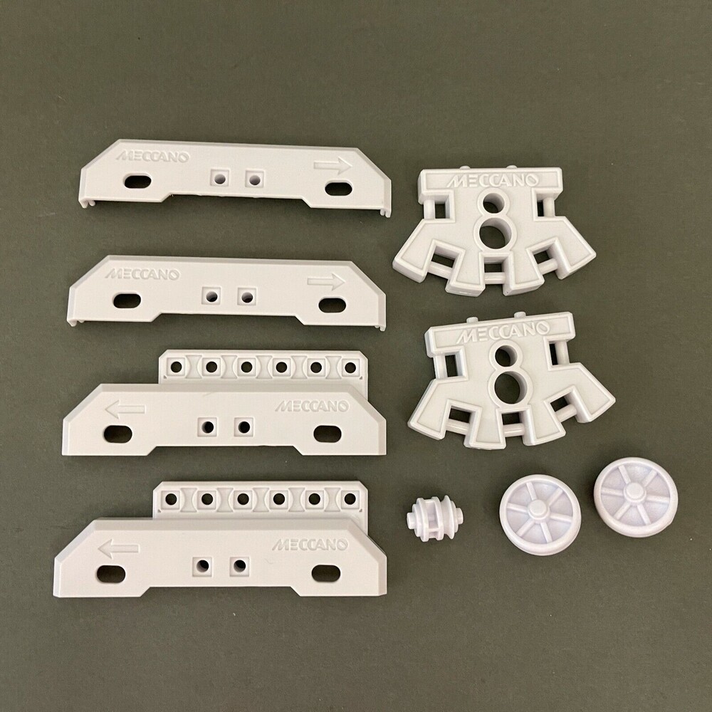 Meccano Tech 16404 Maker System‎ Robot Replacement Add-on Part Piece Lot of 9